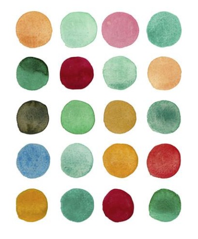 Louise van Terheijden - Series Colored Dots No.1